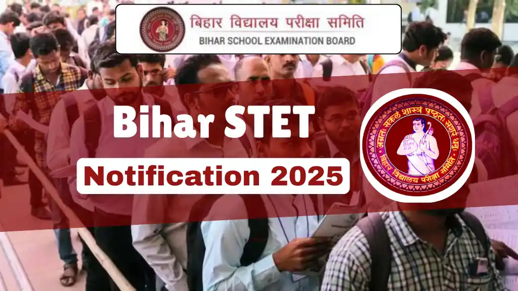 Bihar STET Notification 2025